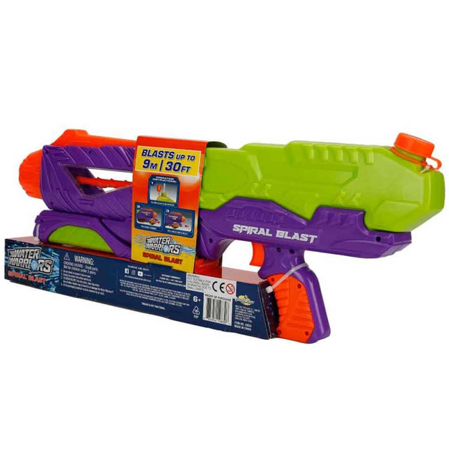 Water Warriors Spiral Blast Water Gun