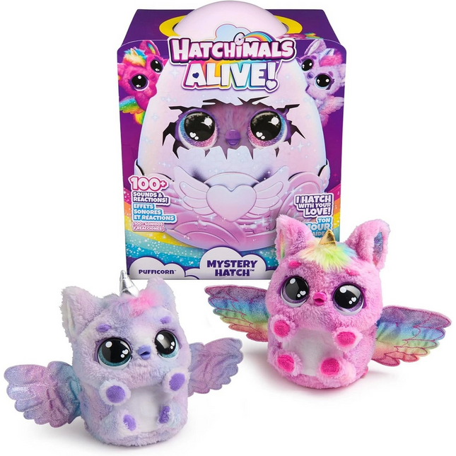 Hatchimals Alive Mystery Hatch 2 Character Pufficorn