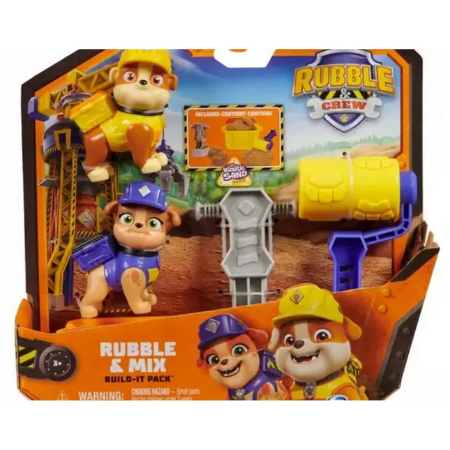 Paw Patrol Rubble &amp; Crew Building Set