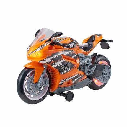 Teamsterz Street Moverz Motorized Motorcycle with Sound and Lights 27 cm.