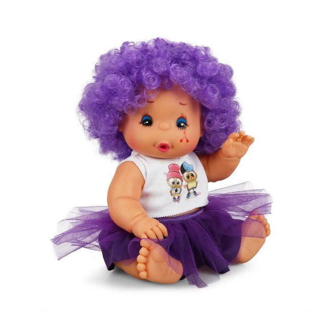 Afro Curly Colored Hair Baby