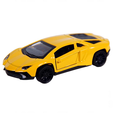 Metal Pull Back Sports Car 4311D