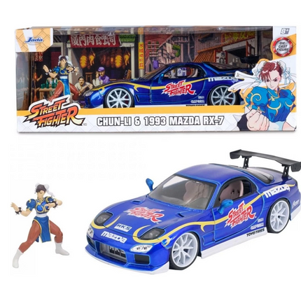 Jada1/24 Street Fighter 1993 Mazda RX7