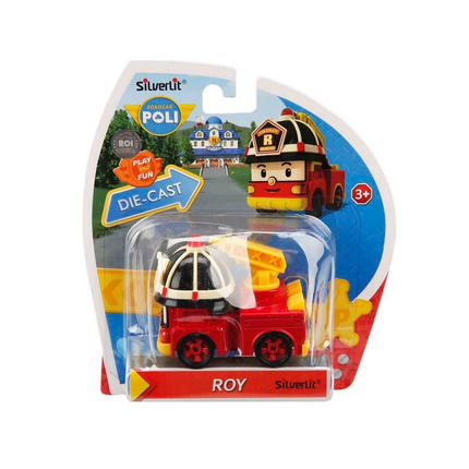 Robocar Poli Metal Vehicle Character Figure Roy