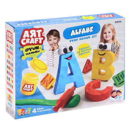 Alphabet Dough Set 224 Gr