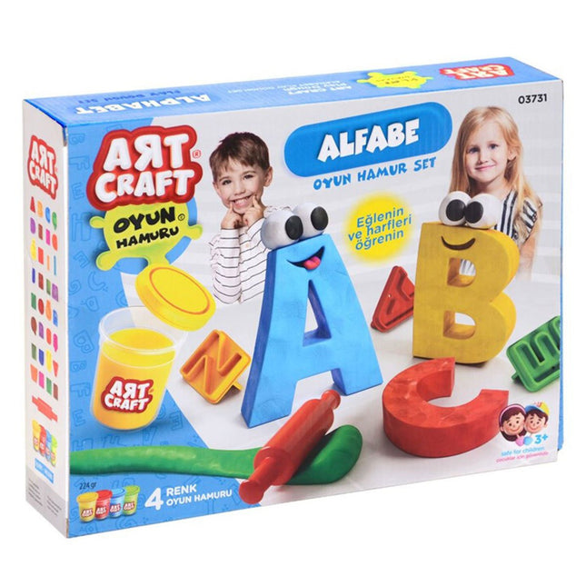 Alphabet Dough Set 224 Gr