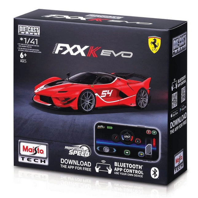 Maisto 1:41 APP Control Metal Car Ferrari FXX K EVO