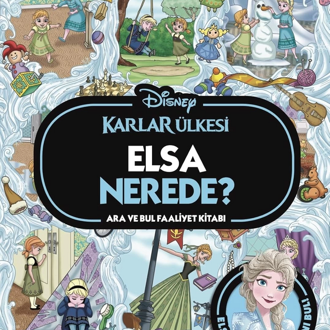 Disney's Frozen Where's Elsa? Search and Find Activity Book