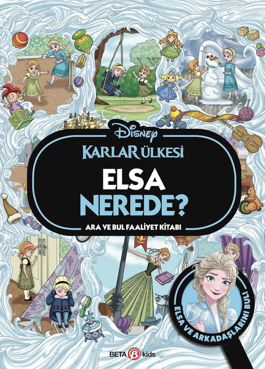 Disney's Frozen Where's Elsa? Search and Find Activity Book
