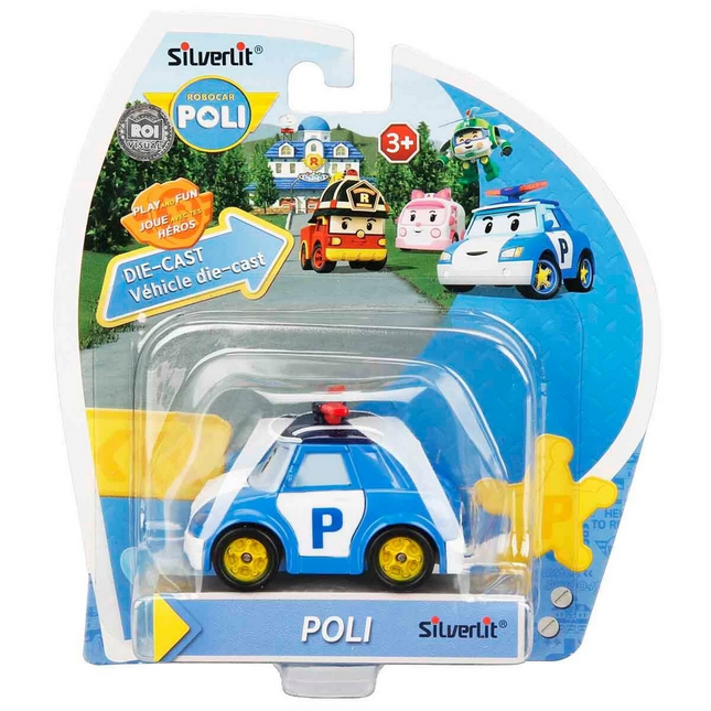 Robocar Poli Metal Vehicle Character Figure Poli