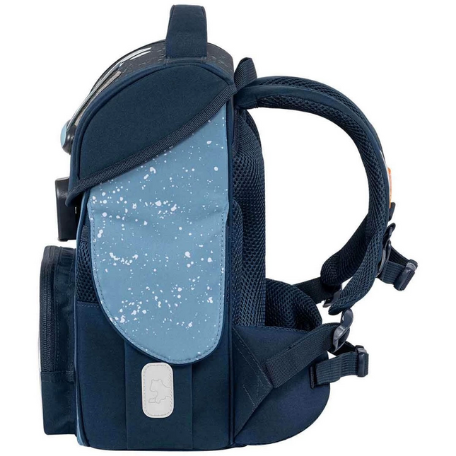Illuminated Navy Blue School Bag