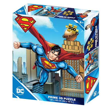 Prime 3D - Superman 300 Piece Adult Puzzle 32715