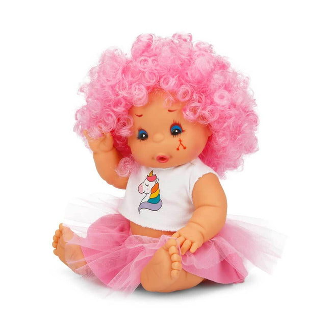Afro Curly Colored Hair Baby