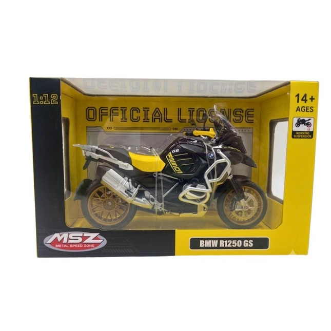 1/12 BMW R1250GS Model Motosiklet