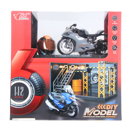 1/12 Motosiklet Ducati PB 3R Sesli ve Işıklı