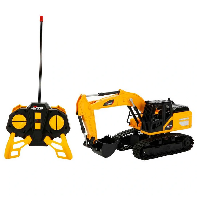 1/18 Uzaktan Kumandalı Sesli ve Işıklı Ekskavatör F/F