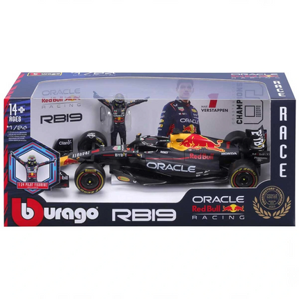 1:24 Formula 1 Oracle Red Bull RB19 Model Araba