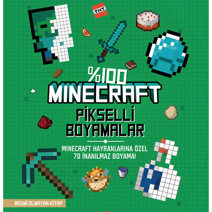 %100 Minecraft Pikselli Boyamalar