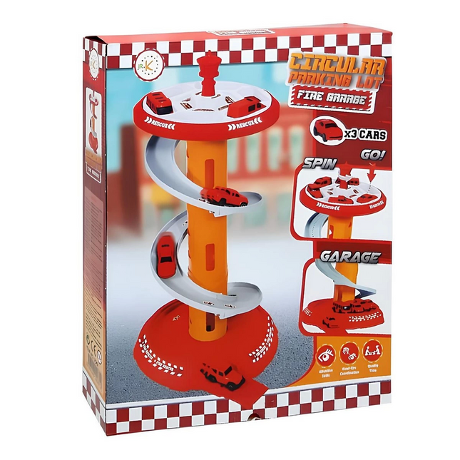 Fire Department Rotating Garage Set