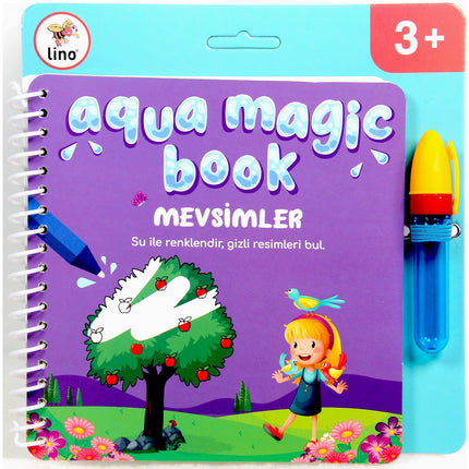 Aqua Magic Seasons Magic Coloring Book