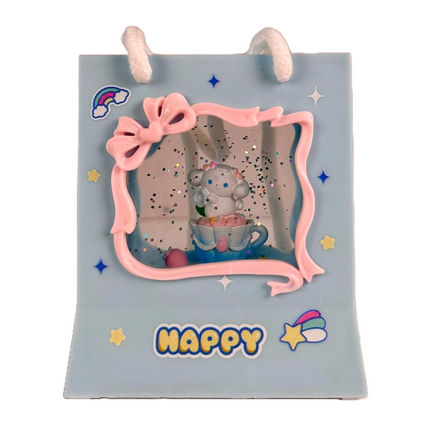 Snow Globe Plastic Shopping Bag LLM-HDY0048