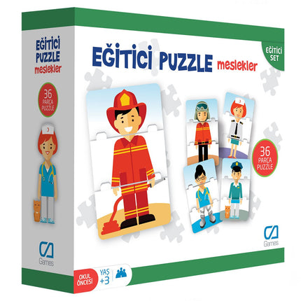 Educational Puzzle Professions Educational Set
