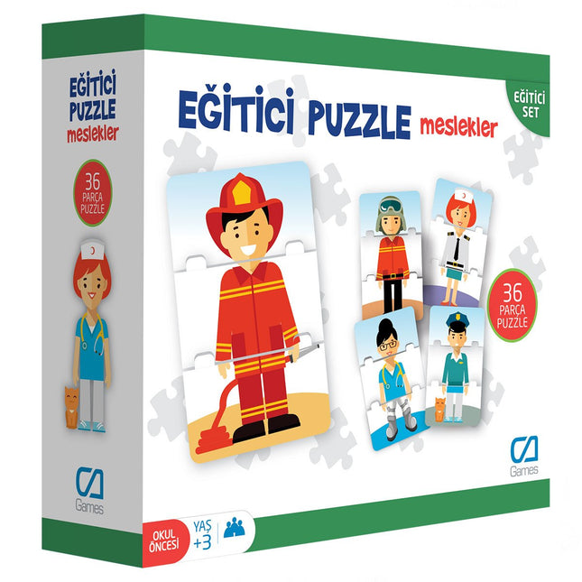 Educational Puzzle Professions Educational Set