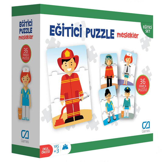 Educational Puzzle Professions Educational Set