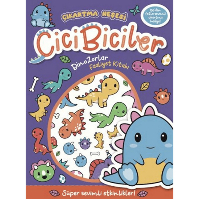 Sticker Joy Cicibiciler Dinosaurs Activity Book