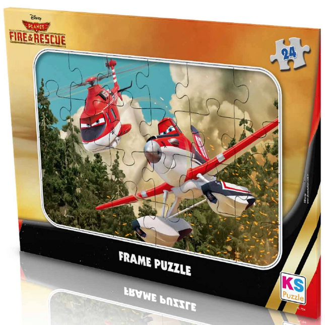 Planes 24 Piece Frame Puzzle