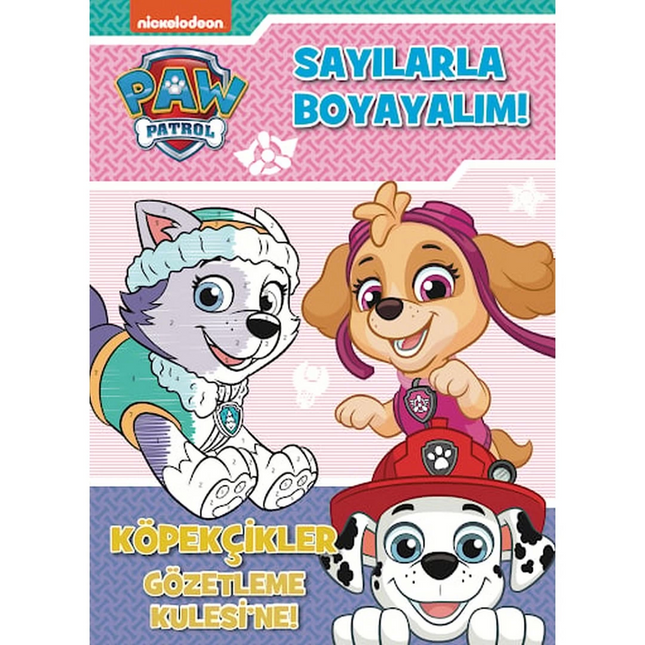 Paw Patrol Color by Numbers!