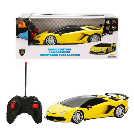 1:24 Suncon Lamborghini Aventador SVJ Roadster Işıklı Uzaktan Kumandalı Araba