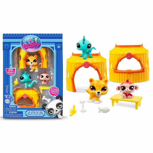 Littlest Pet Shop Minis Jungle Play Set S1