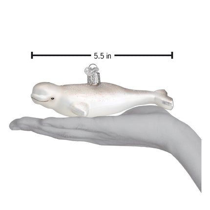 Beluga Whale Ornament