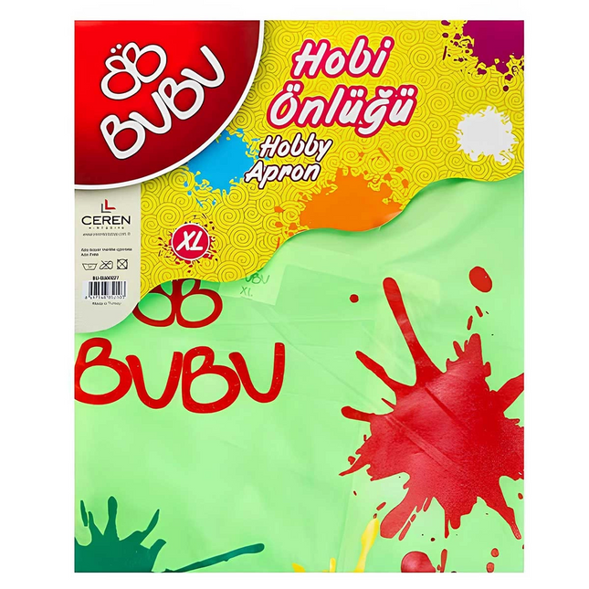 Bu-Bu Games Apron for 6-8 Years (Waterproof)