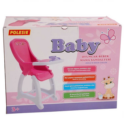 Polesie ''Demountable'' Doll High Chair 48004