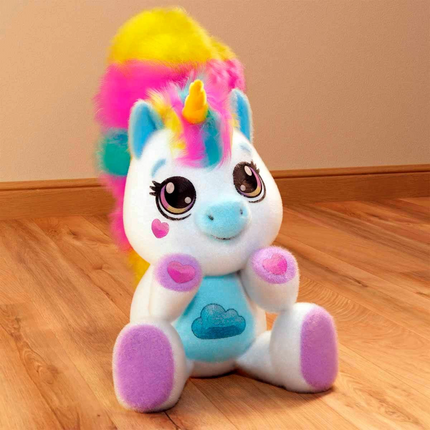 Lily Sound and Light Unicorn Plush