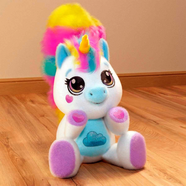 Lily Sound and Light Unicorn Plush