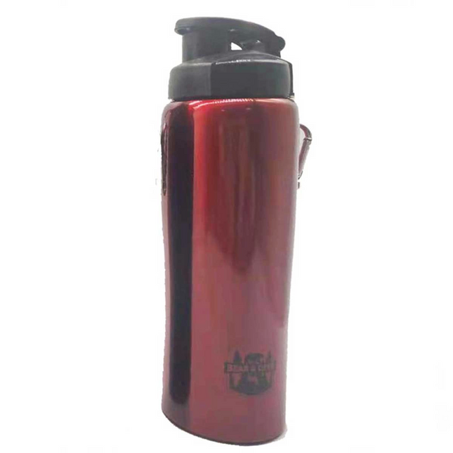 Wide Straw Steel Water Bottle 750 ml 0007