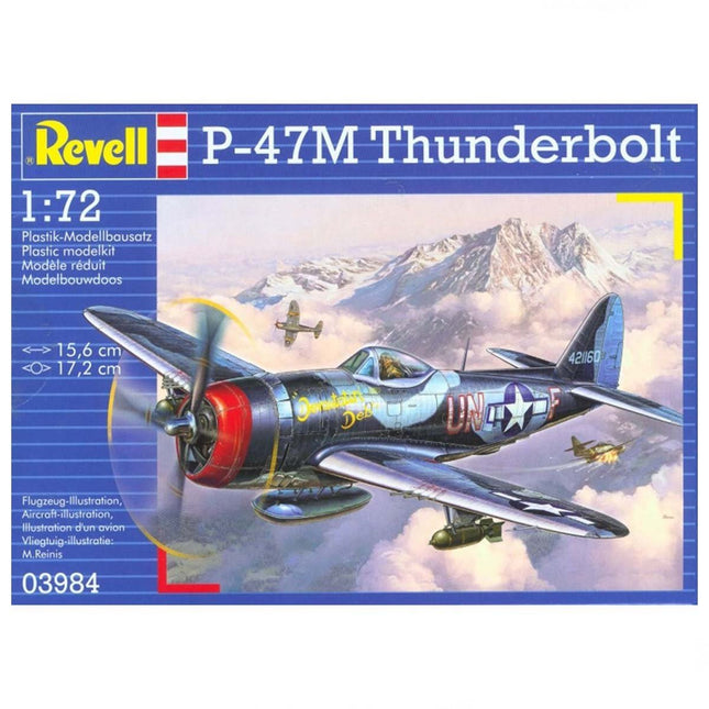Revell P-47M Thunderbolt Model Aircraft