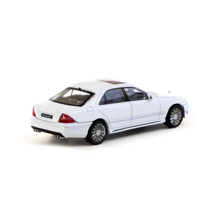 Tarmac Works 1/64 Mercedes-Benz S-Class Wald Alabaster White - Lamley Special Edition