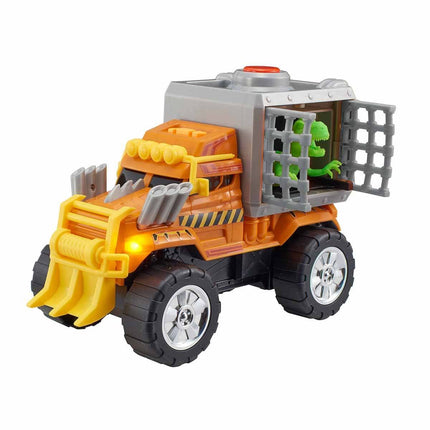 Teamsterz Monster Moverz Dino Escape Motorized Truck with Sounds and Lights