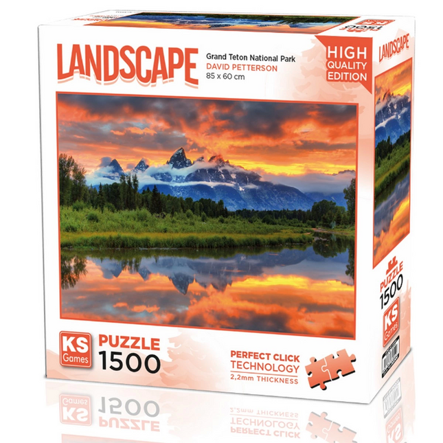 KS Games Grand Teton National Park Puzzle 1500 Pieces 22037