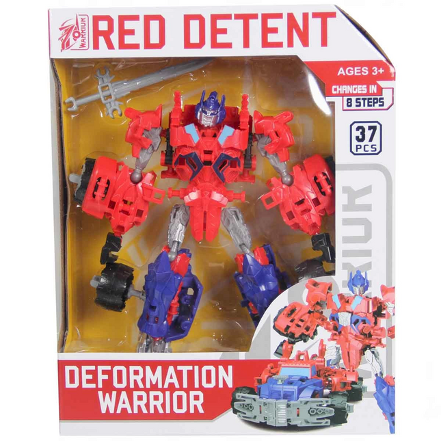 Deformation Warrior Robot Transforming Car