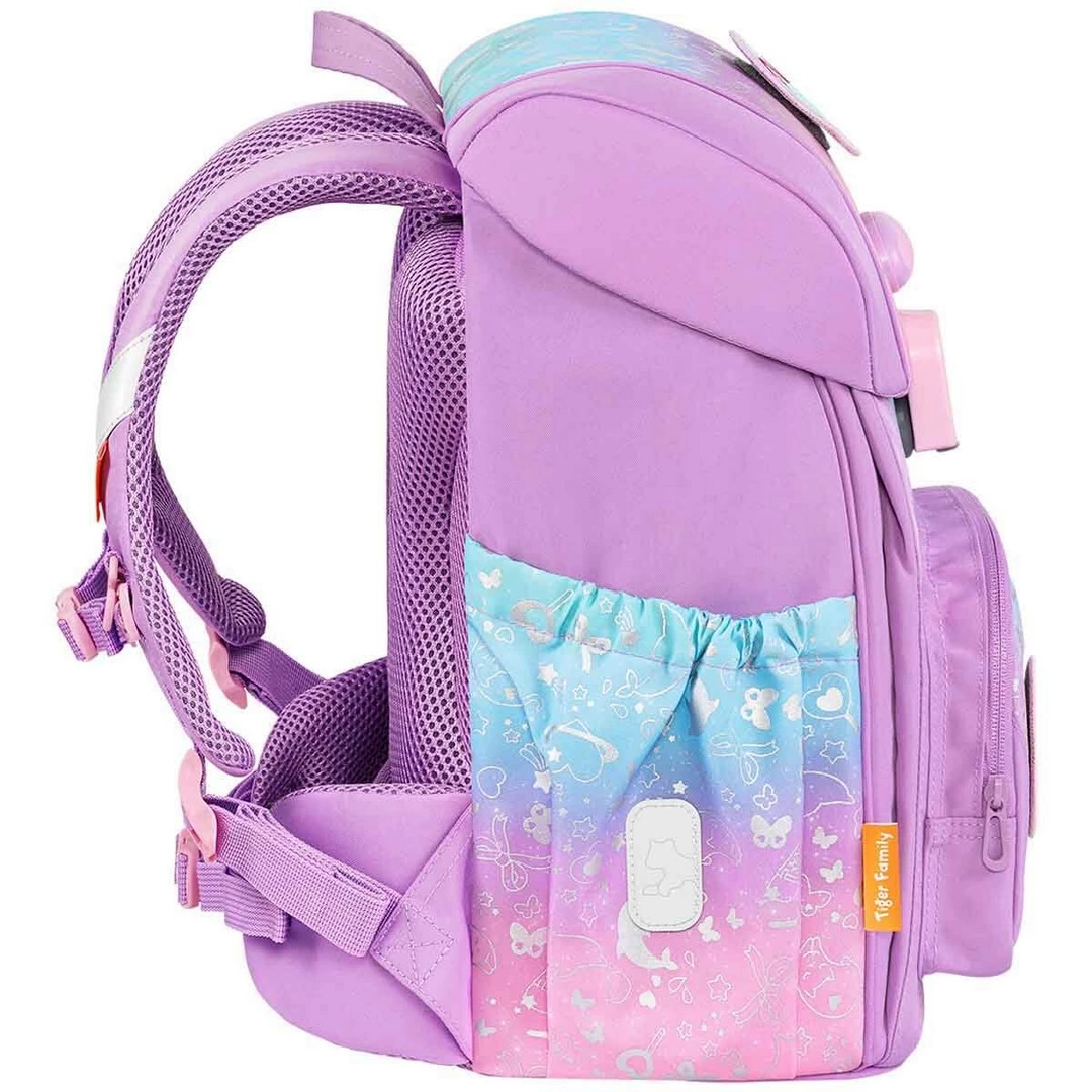 Light Purple Color Transitional School Bag