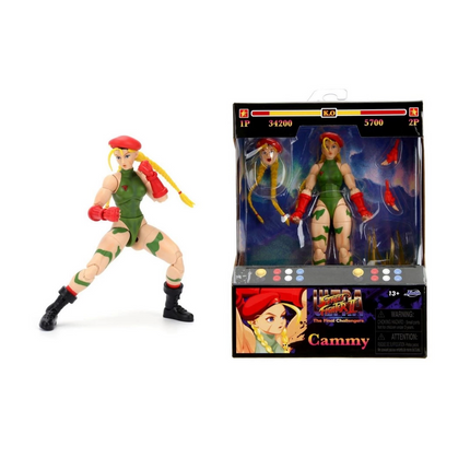 Jada Street Fighter II Cammy White Figure