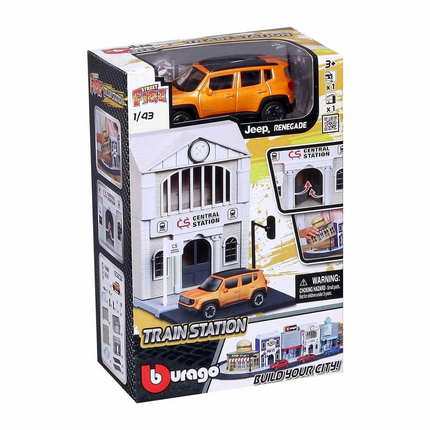 Bburago City Street Fire City Play Set