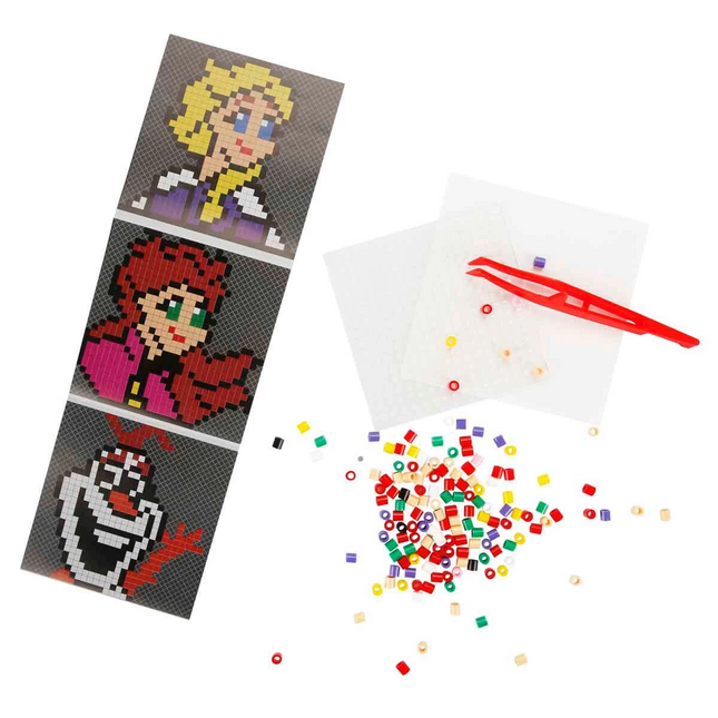 3in1 Disney Frozen Pixel Pixel Bead Activity and Toy Set S00005168
