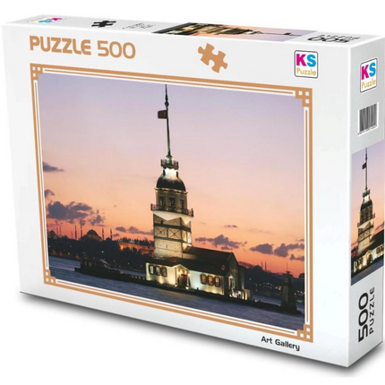KS Games Maiden's Tower Day Istanbul Puzzle 500 Pieces 20059