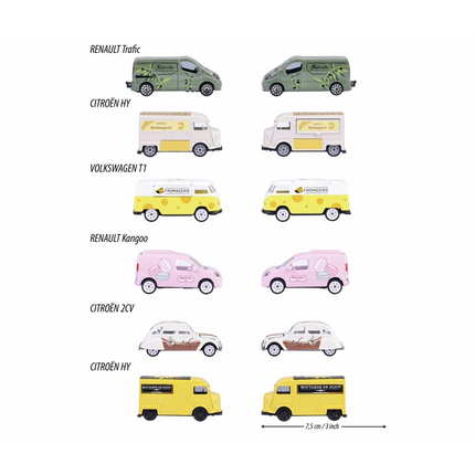 Majorette French Touch Deluxe Cars